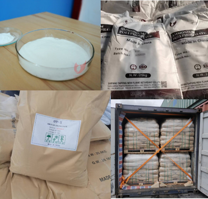Epoxy Resin Treated Ammonium Polyphosphate For Textile Coating