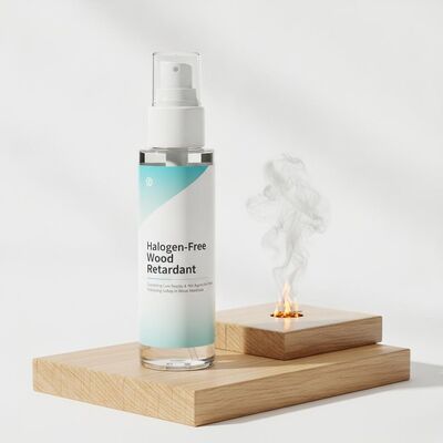 Halogen Free Wood Flame Retardant with Low Toxicity and Not Applicable Flash Point for Enhanced Safety